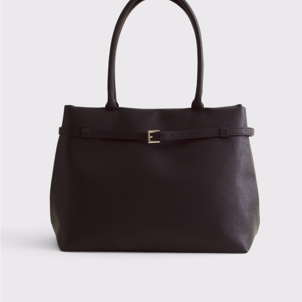 Abercrombie & Fitch Black Tote Bag